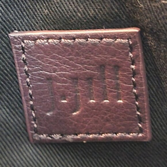 J Jill Purple Leather Crossbody Purse - Minimalist Perfection - Picture 5 of 10